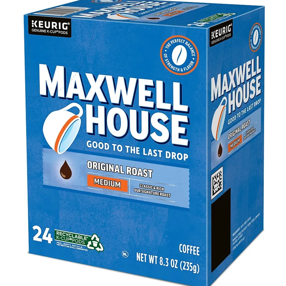 Maxwell House Original Roast Coffee Keurig® K-Cup® Pods, Medium Roast, 24/Box (5469)
