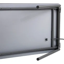 Folding Tables*ICEBERG Maxx Legroom Wood Folding Table 30x72, Gray