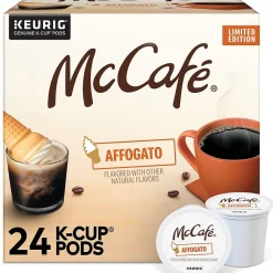 McCafe Affogato Coffee Keurig® K-Cup® Pods, Medium Roast, 24/Pack (5000380446)