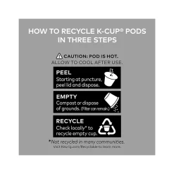 McCafe Blueberry Muffin Coffee Keurig K-Cup Pod, Light Roast, 24/Box (5000365844)