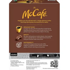 McCafe Breakfast Blend Coffee Keurig® K-Cup® Pods, Light Roast, 24/Box (5000201384)