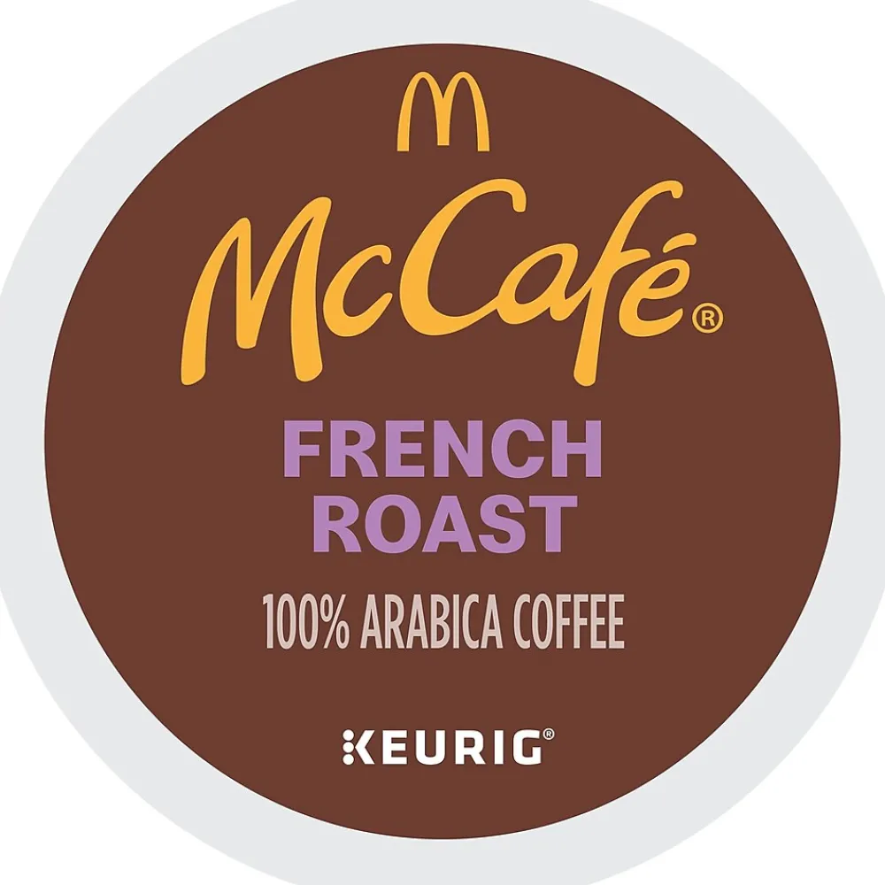 McCafe French Roast Coffee Keurig® K-Cup® Pods, Dark Roast, 96/Carton (080429CT)