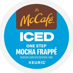 McCafe Mocha Frappe Iced Coffee Keurig® K-Cup® Pods, Medium Roast, 80/Carton (5000372394CT)