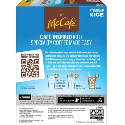 McCafe Mocha Frappe Iced Coffee Keurig® K-Cup® Pods, Medium Roast, 80/Carton (5000372394CT)