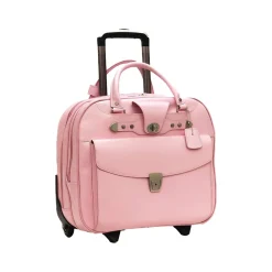 Laptop Bags|McKlein DENALI 15" Leather Laptop Bag, Pink (99709)