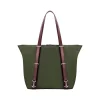 Dylan N Series Green Nylon Tote, Medium (18481)<McKlein Outlet