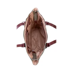 Dylan N Series Green Nylon Tote, Medium (18481)<McKlein Outlet