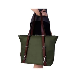 Dylan N Series Green Nylon Tote, Medium (18481)<McKlein Outlet