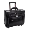 Laptop Roller, Black Leather (84665)<McKlein Clearance