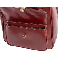 McKlein MARYVILLE Business Laptop/Tablet Backpack, Red (99576)
