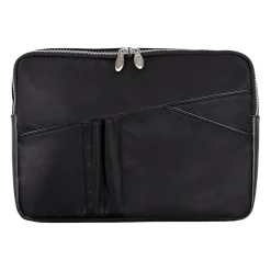 N Series CRESCENT Nylon Laptop Sleeve for 14" Laptops, Black (18335)<McKlein Online