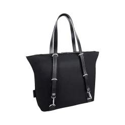 N Series DYLAN Nylon Convertible Backpack Tote, Medium, Black (18485)<McKlein Discount