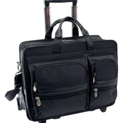 P Series Laptop Roller, Black Nylon (58445)<McKlein New