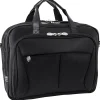 Pearson Expandable Double Compartment Laptop Briefcase, Tech-Lite Ballistic Nylon, Black (74565)<McKlein Best