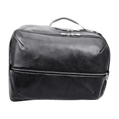McKlein U Series Englewood Laptop Backpack, Black Leather (18895)