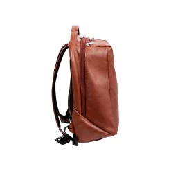 U Series South Shore Laptop Backpack, Brown Leather (18884)<McKlein