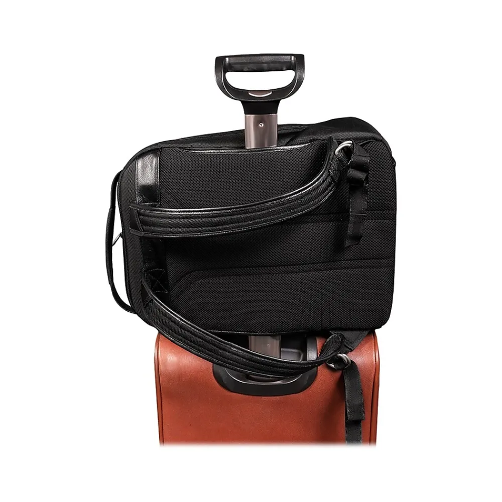 U Series South Shore Laptop Backpack, Black Nylon (78885)<McKlein Sale