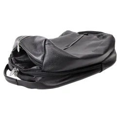 U Series South Shore Laptop Backpack, Black Leather (18885)<McKlein Hot
