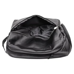 U Series South Shore Laptop Backpack, Black Leather (18885)<McKlein Hot