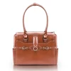WILLOW SPRINGS W Series Laptop Briefcase, Brown Genuine Leather (96564)<McKlein New