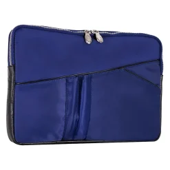 USA N Series CRESCENT Nylon Laptop Sleeve for 14" Laptops, Navy (18337)<McKlein Discount