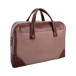 USA N Series HARPSWELL Nylon Pocket Briefcase, Khaki (18564)<McKlein