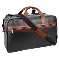 USA U Series 21" Leather Carry-On Travel Duffel (19112)<McKlein Clearance