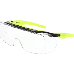 MCR Safety Klondike OTG Anti-Fog Safety Glasses, Over the Glasses, Clear Lens (OG220DC)