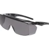 MCR Safety Klondike OTG Anti-Fog Safety Glasses, Over the Glasses, Gray Lens (OG212PF)