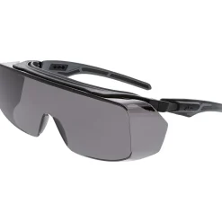 MCR Safety Klondike OTG Anti-Fog Safety Glasses, Over the Glasses, Gray Lens (OG212PF)