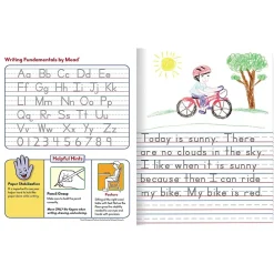 Composition Notebooks|Mead Grades K-2 Primary Ruled Journal 1-Subject Composition Notebook, 7.5" x 9.75", Wide Ruled, 100 Sheets, Blue (1040315)