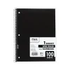 Subject Notebooks|Mead 1-Subject Notebooks, 7.5" x 10.5", Wide-Ruled, 100 Sheets, Assorted Colors, 24/Carton (MEA05514CT)