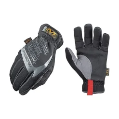Mechanix Wear FastFit Leather Gloves, Black (MFF-05-010)