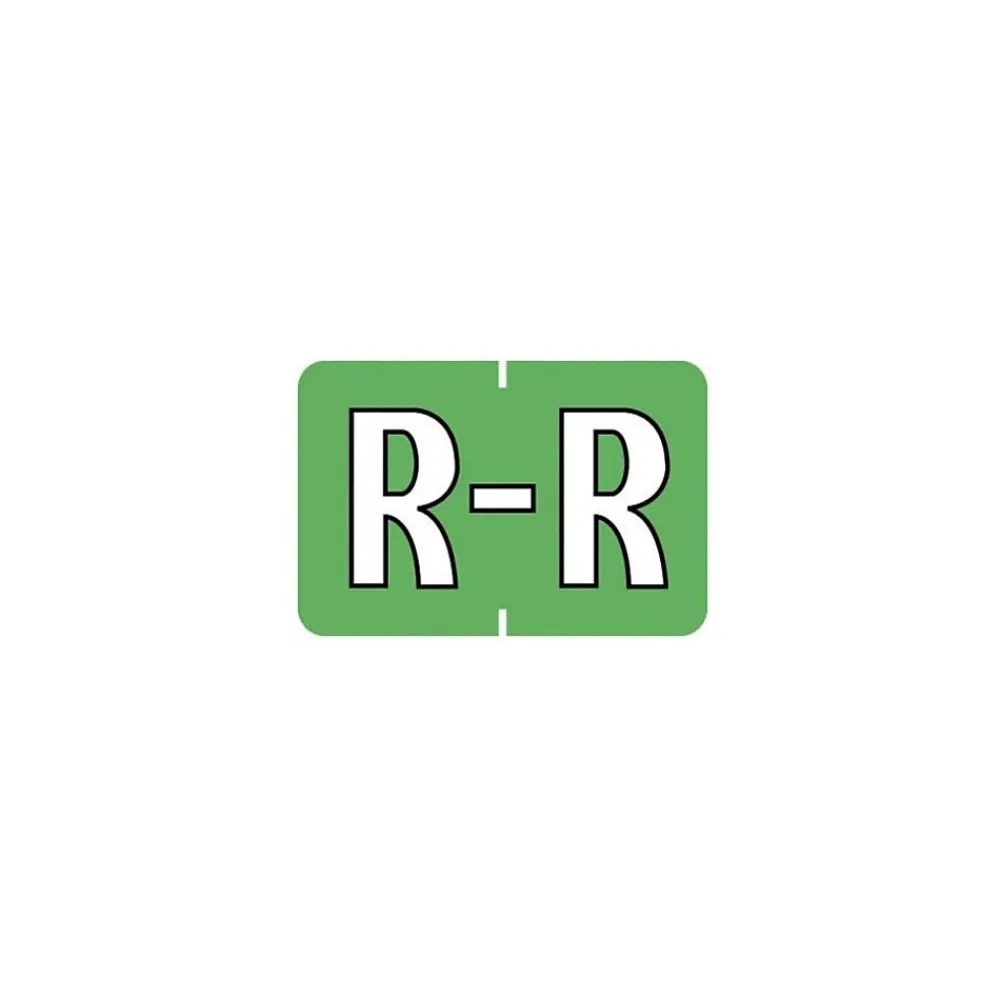 Labels|Medical Arts Press ® Barkley & Sycom® Compatible Alpha Roll Style Labels, R