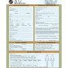 Medical Forms*Medical Arts Press ® Chiropractic Registration and History Form; Hand