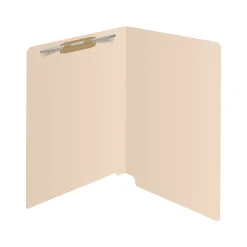 File Folders|Medical Arts Press End Tab File Folder, Straight-Cut, Letter Size, Manila, 50/Box (S-01103-50-3)