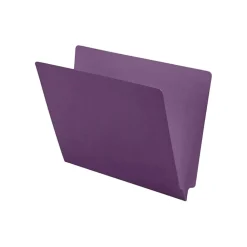 File Folders|Medical Arts Press End Tab File Folder, Straight Cut, Letter-Size, Lavender, 100/Box (S-09241-LAV)