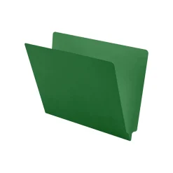 File Folders|Medical Arts Press End Tab File Folder, Straight Cut, Letter-Size, Green, 100/Box (S-09241-GRN)