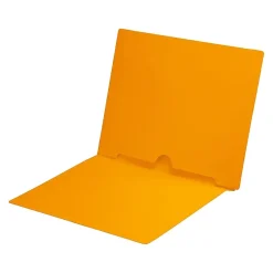 File Folders|Medical Arts Press End Tab File Folder, Straight Cut, Letter-Size, Goldenrod, 50/Box (S-09017-GLD)