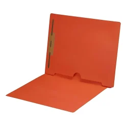 File Folders|Medical Arts Press End Tab File Folder, Straight Cut, Letter-Size, Orange, 50/Box (S-09018-ORG)