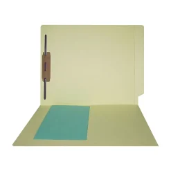 File Folders|Medical Arts Press End-Tab Pocket Folders, Letter Size, Manila, 250/Box (31466B)
