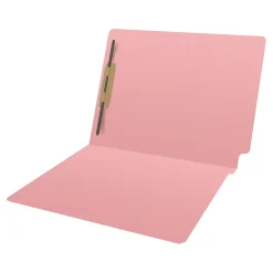 File Folders|Medical Arts Press Heavy Duty End Tab File Folder, Straight-Cut, Letter Size, Pink, 40/Box (S-09461-PNK)