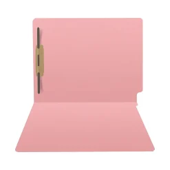 File Folders|Medical Arts Press Heavy Duty End Tab File Folder, Straight-Cut, Letter Size, Pink, 40/Box (S-09461-PNK)