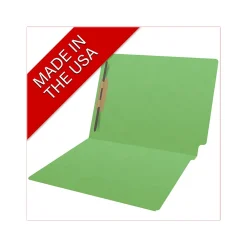 File Folders|Medical Arts Press Heavy Duty End Tab File Folder, Straight-Cut, Letter Size, Green, 40/Box (S-09461-GRN)