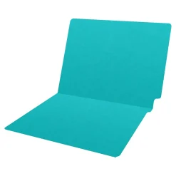 File Folders|Medical Arts Press Heavy-Duty End Tab File Folder, Straight Cut, Letter-Size, Light Blue, 40/Box (S-09458-LBL)