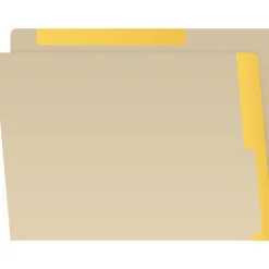 File Folders|Medical Arts Press Heavy-Duty End Tab File Folder, Straight Cut, Letter-Size, Manila, 50/Box (S-09466-YLW)