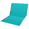 File Folders|Medical Arts Press Heavy-Duty End Tab File Folder, Straight Cut, Letter Size, Light Blue, 40/Box (S-09459-LBL)
