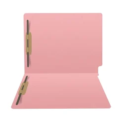 File Folders|Medical Arts Press Heavy-Duty End Tab File Folder, Straight Cut, Letter-Size, Pink, 40/Box (S-09458-PNK)
