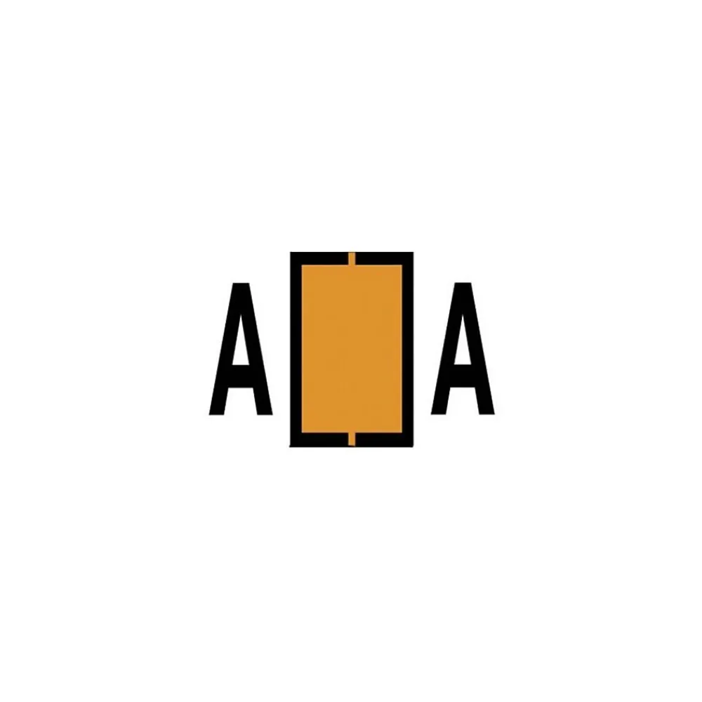 Labels|Medical Arts Press ® Jeter® Compatible Alpha Sheet Style Labels, Letter A