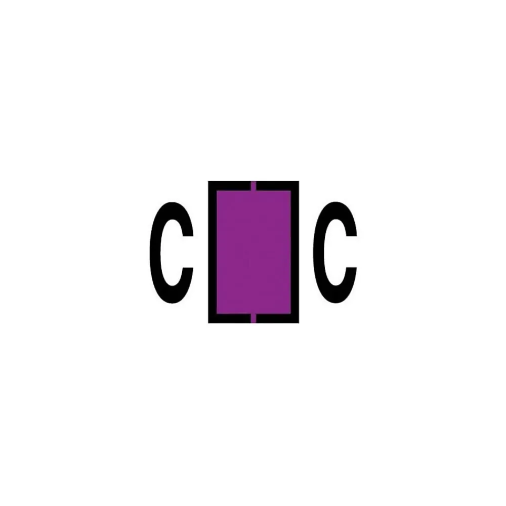 Labels|Medical Arts Press ® Jeter® Compatible Alpha Sheet Style Labels, Letter C